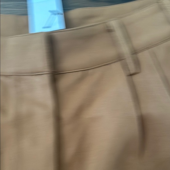 Francesca's Collections‎ High Waist Rolled Hem Tan Shorts Women’s Size Medium - Picture 4 of 12